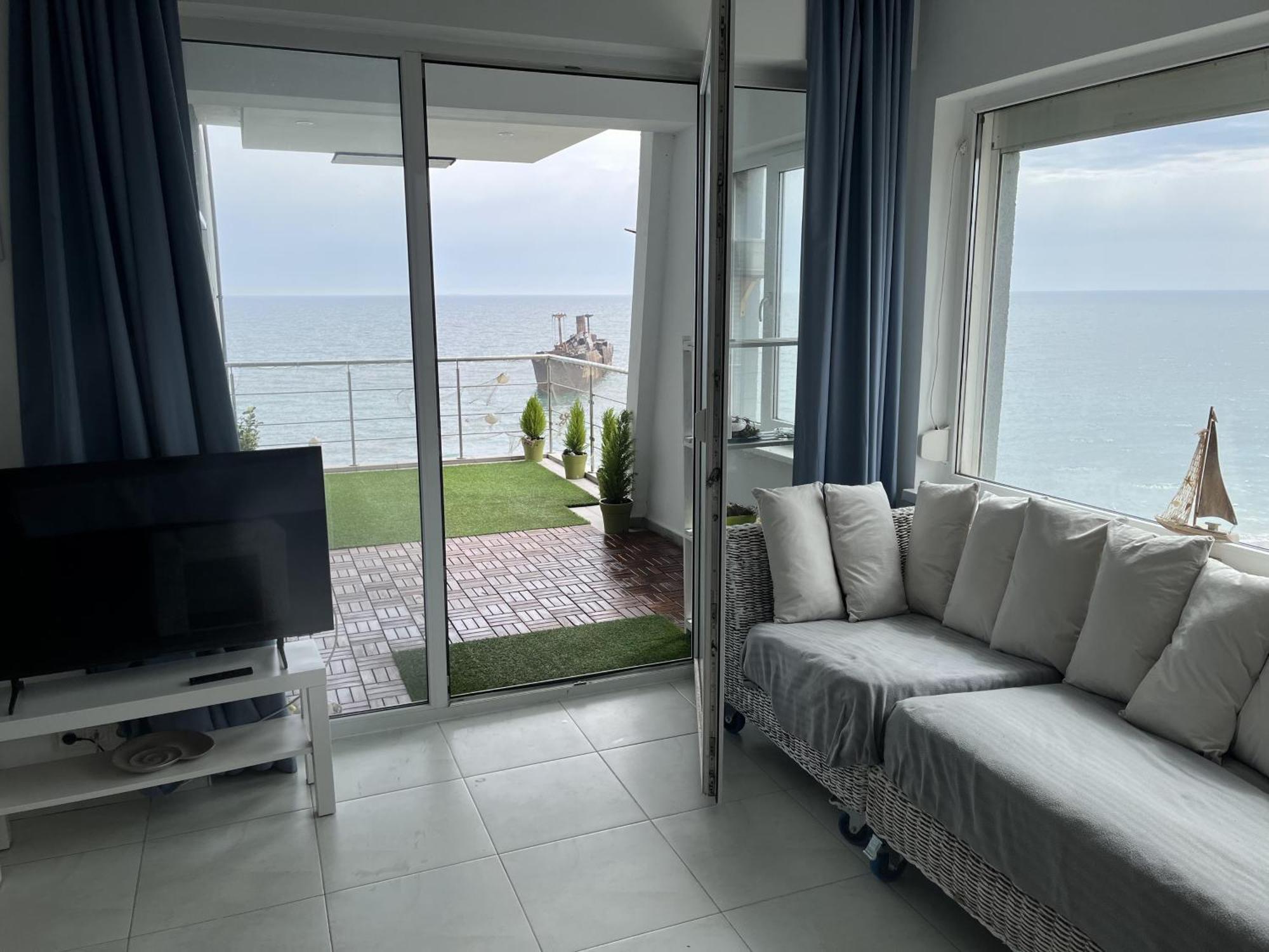 Апартаменты Apartament Costinesti Vedere Epava Экстерьер фото